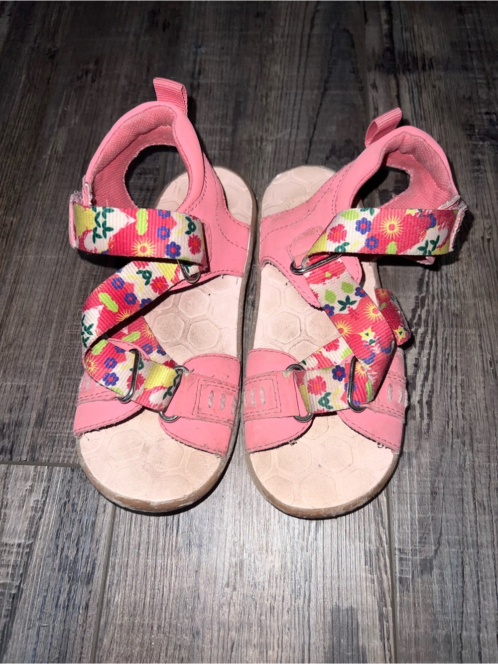 Livie and Luca Ziggy Floral Strap Sandals